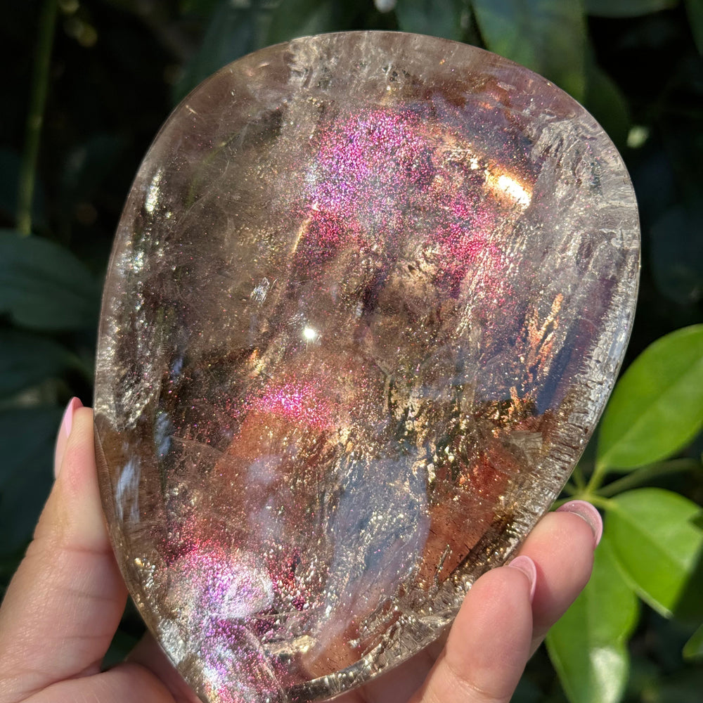 Covellite in Quartz (Pink Fire Quartz) :  What Makes This Rare Crystal So Special?