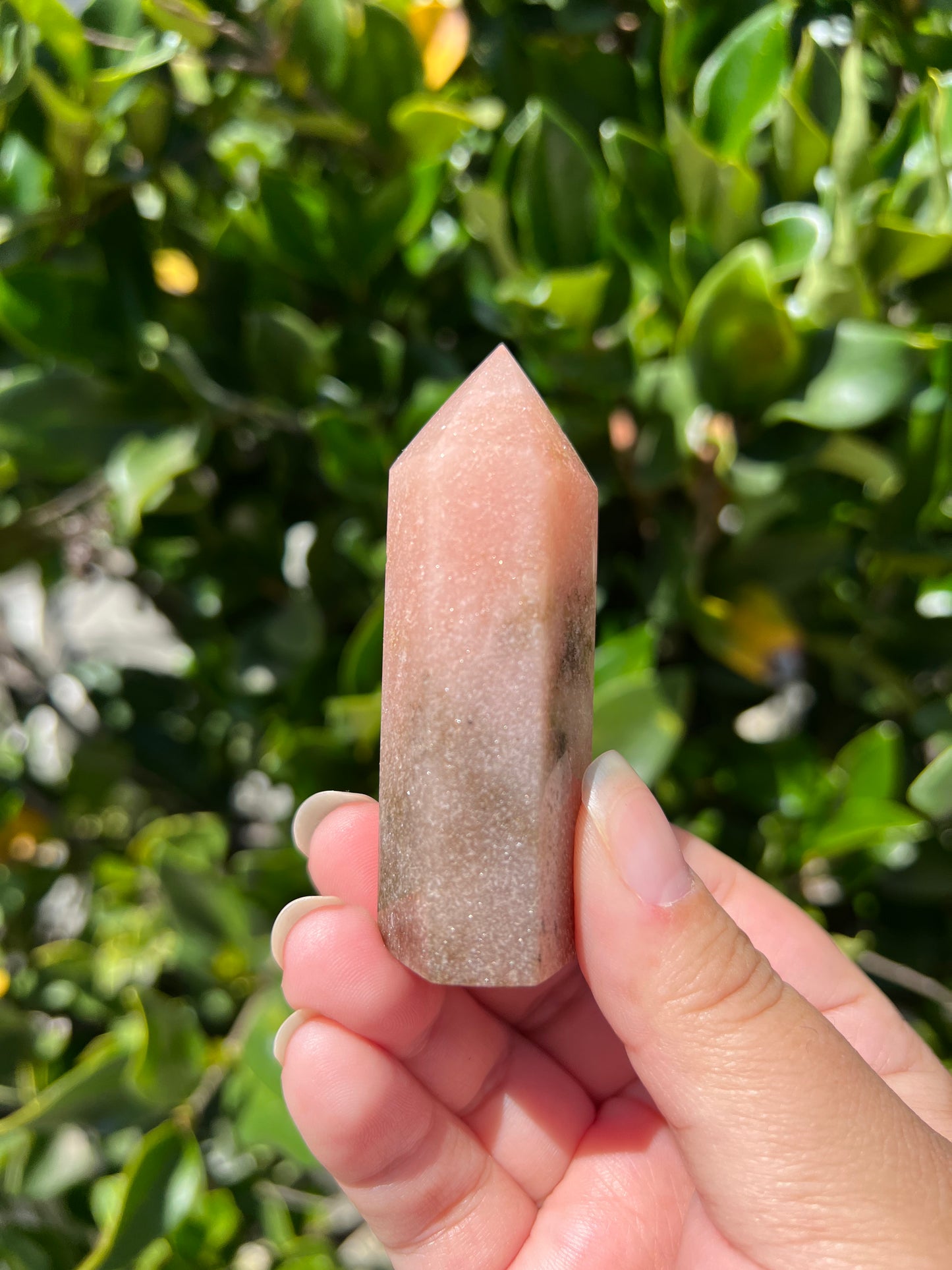 
                  
                    Pink Amethyst Point
                  
                