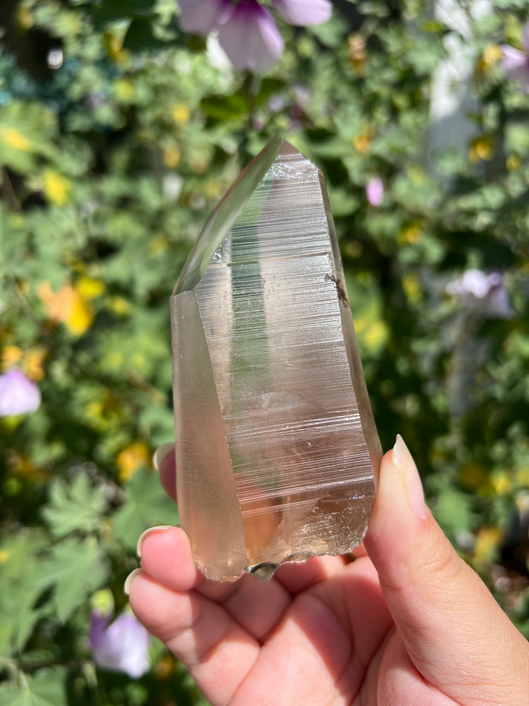 
                  
                    Smoky Quartz Lemurian Point
                  
                