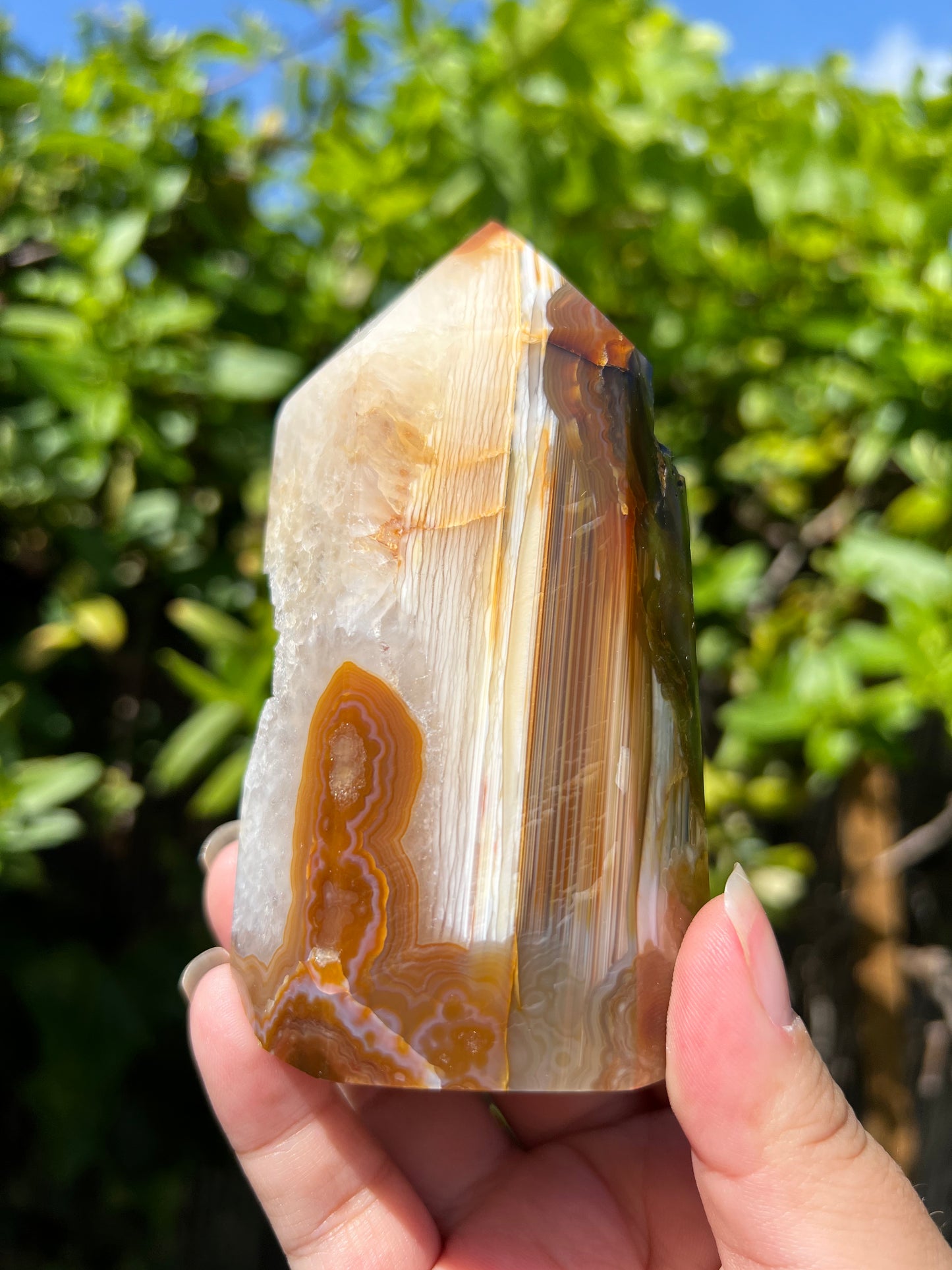 
                  
                    Agate Druzy Tower
                  
                