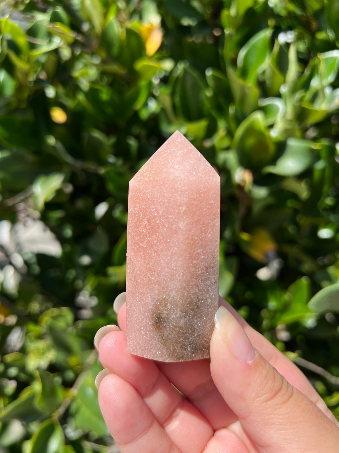 
                  
                    Pink Amethyst Point
                  
                