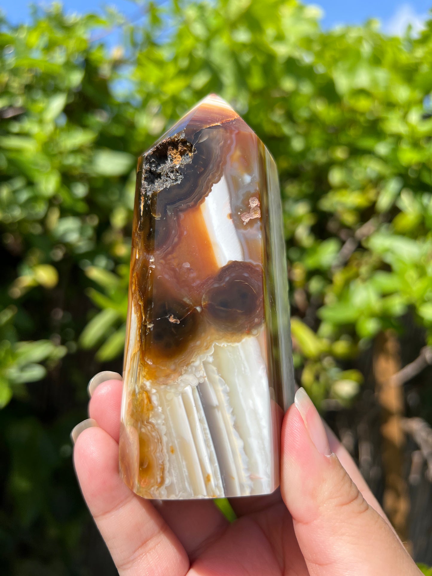
                  
                    Agate Druzy Tower
                  
                